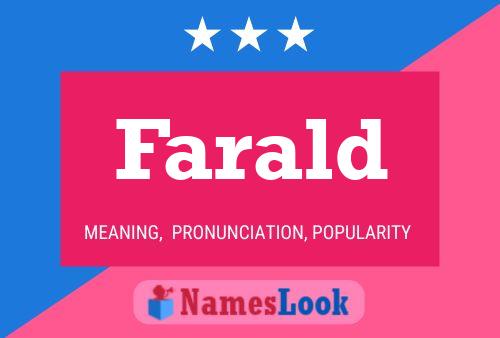 Farald Name Poster