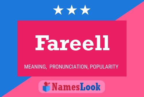 Fareell Name Poster