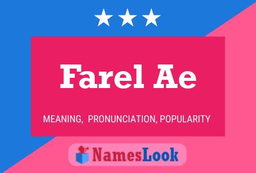 Farel Ae Name Poster