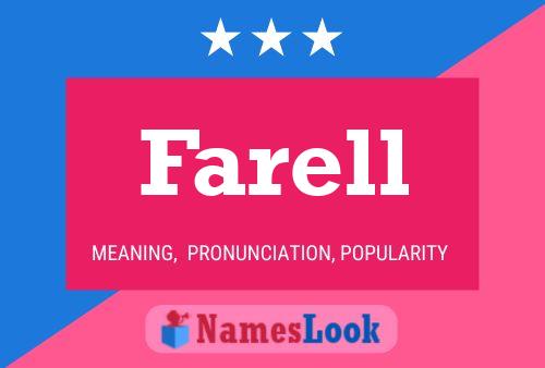 Farell Name Poster