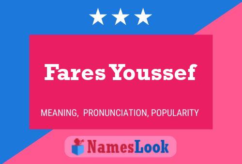 Fares Youssef Name Poster