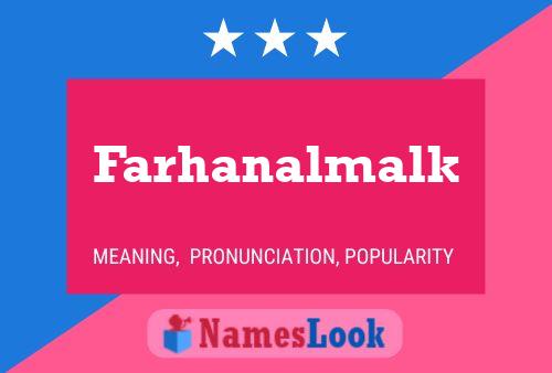 Farhanalmalk Name Poster