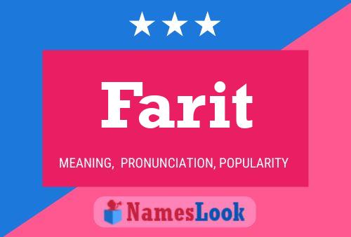 Farit Name Poster