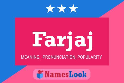 Farjaj Name Poster