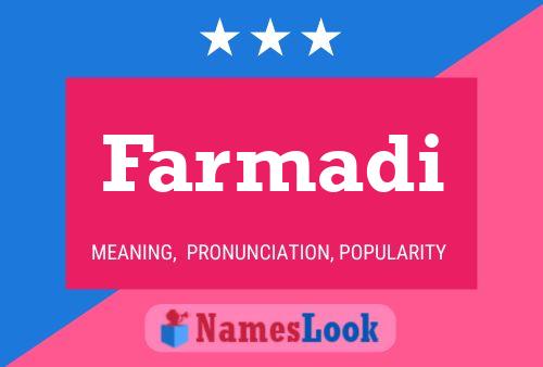 Farmadi Name Poster