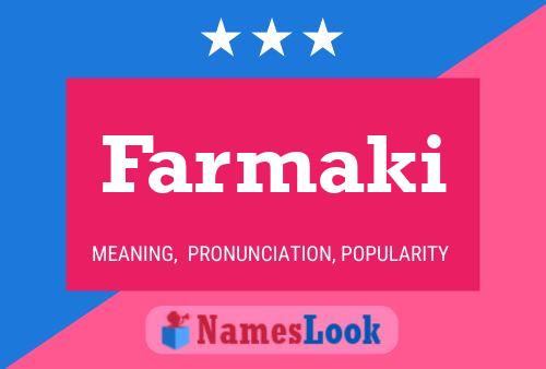 Farmaki Name Poster