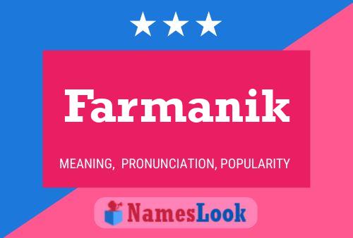 Farmanik Name Poster