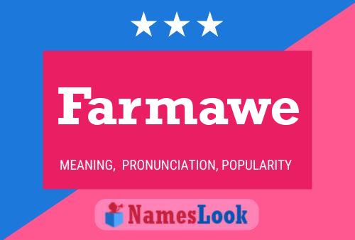 Farmawe Name Poster