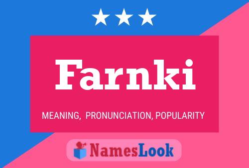 Farnki Name Poster