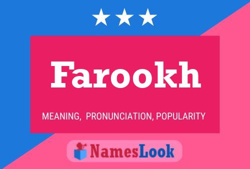 Farookh Name Poster