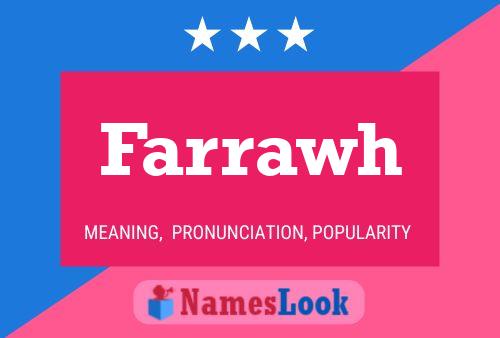 Farrawh Name Poster