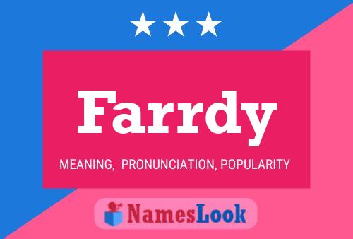 Farrdy Name Poster