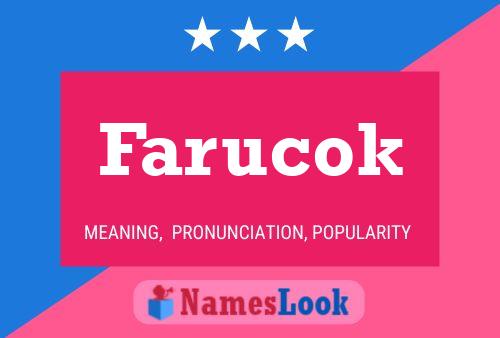 Farucok Name Poster