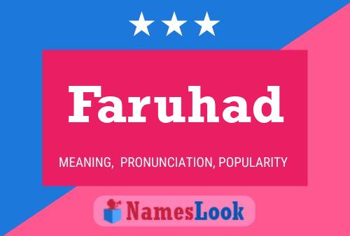 Faruhad Name Poster