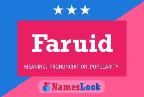 Faruid Name Poster