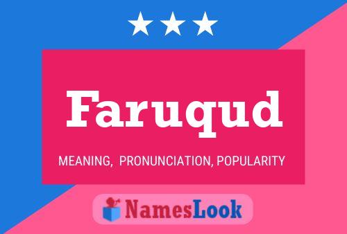 Faruqud Name Poster