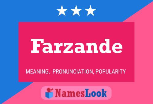 Farzande Name Poster