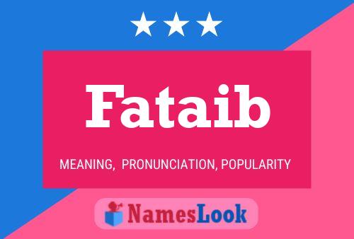 Fataib Name Poster