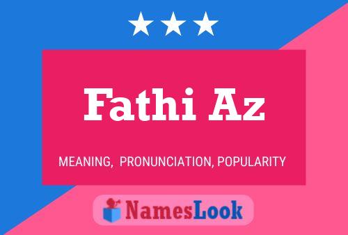 Fathi Az Name Poster