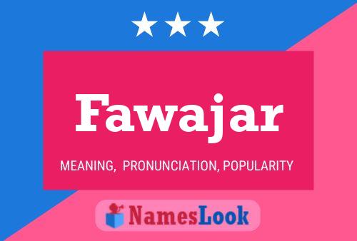 Fawajar Name Poster