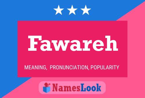 Fawareh Name Poster