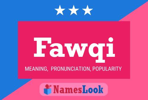 Fawqi Name Poster