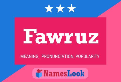 Fawruz Name Poster