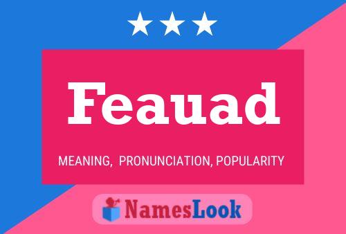 Feauad Name Poster