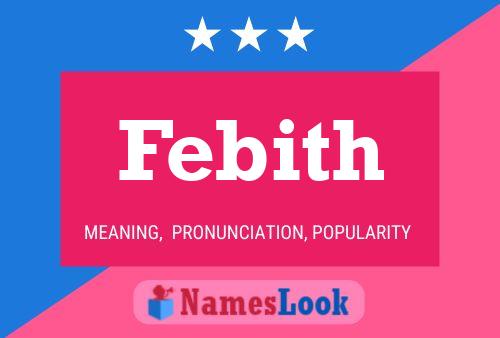 Febith Name Poster