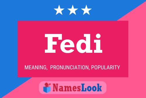 Fedi Name Poster