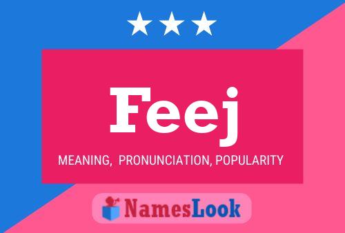 Feej Name Poster