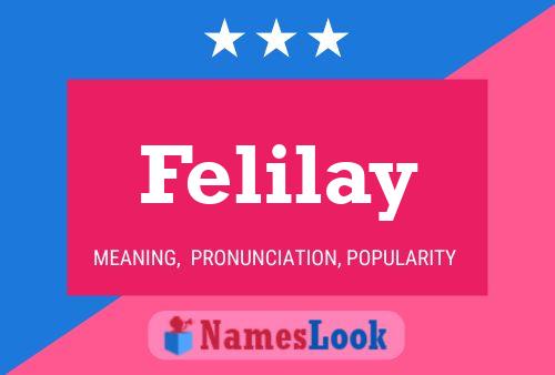 Felilay Name Poster