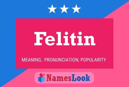 Felitin Name Poster