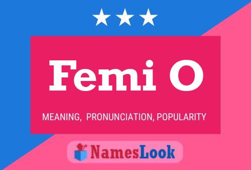 Femi O Name Poster