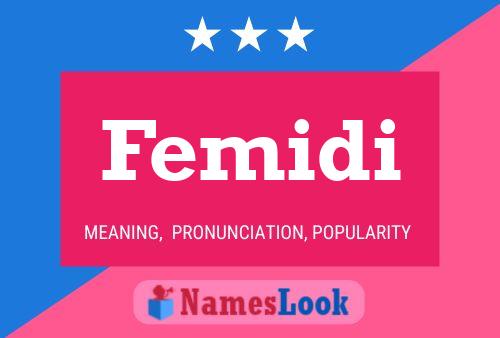 Femidi Name Poster