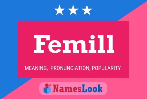 Femill Name Poster