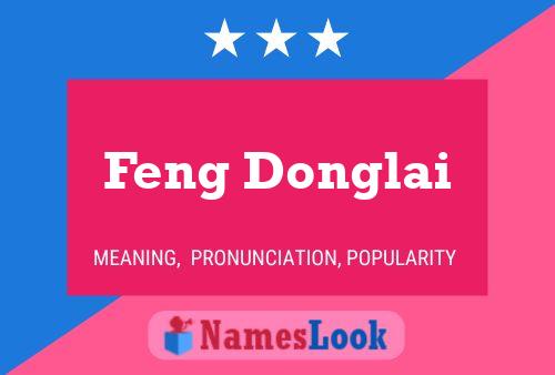 Feng Donglai Name Poster