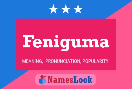 Feniguma Name Poster