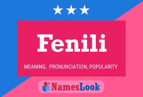 Fenili Name Poster