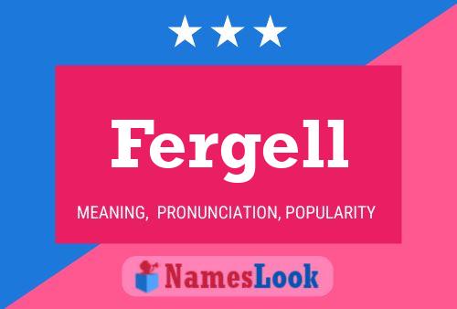 Fergell Name Poster