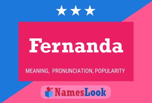 Fernanda Name Poster