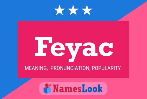 Feyac Name Poster