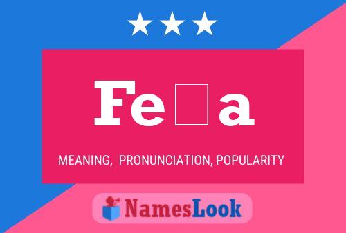 Feña Name Poster