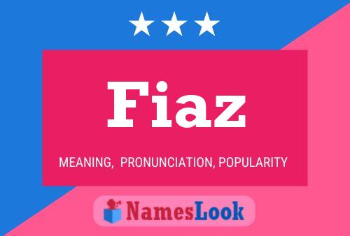 Fiaz Name Poster