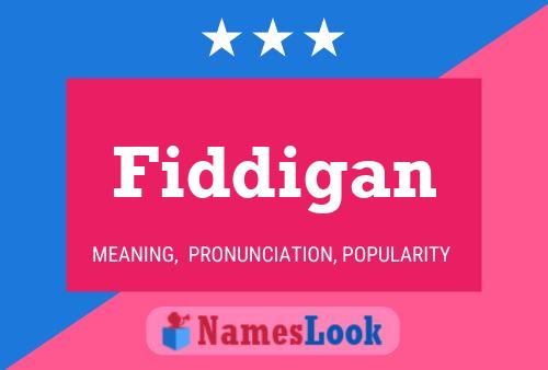 Fiddigan Name Poster