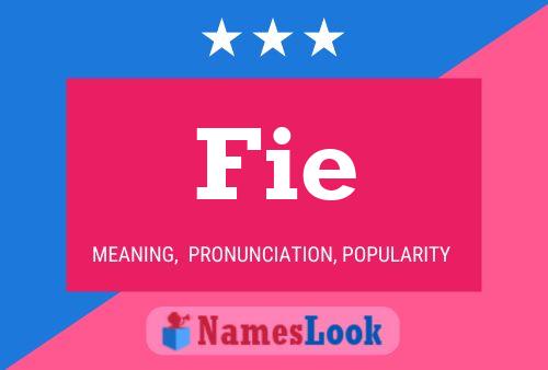 Fie Name Poster