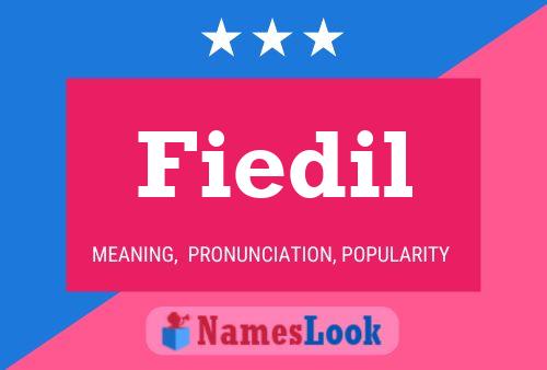 Fiedil Name Poster