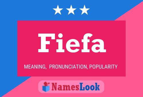 Fiefa Name Poster