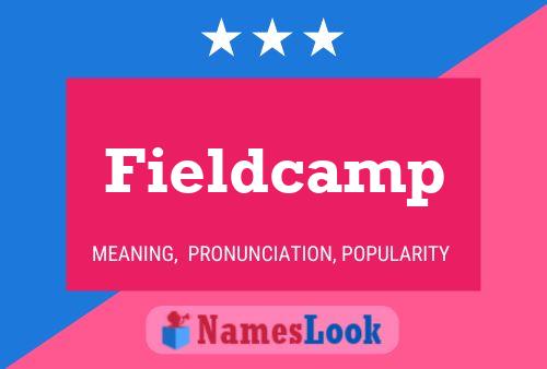 Fieldcamp Name Poster