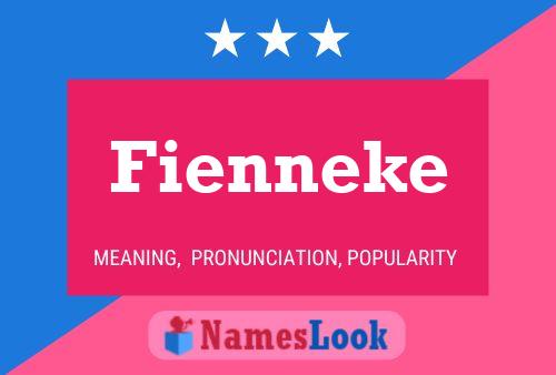 Fienneke Name Poster